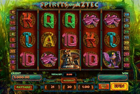 ᐈ Игровой Автомат Spirits Of Aztec  Играть Онлайн Бесплатно Playson™